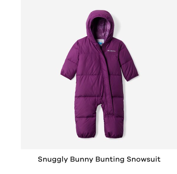 Columbia Snuggly Bunny Bunting Kids Snowsuit