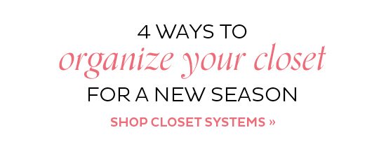 Shop Closet Systems