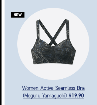 WOMEN ACTIVE SEAMLESS BRA $19.90