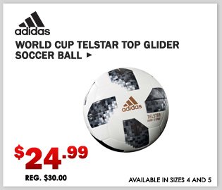 adidas World Cup Telstar Top Glider Soccer Ball