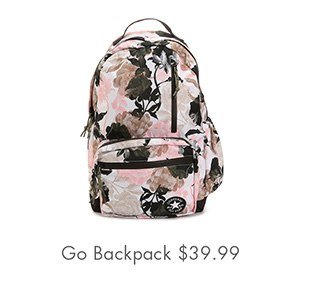 Go backpack $39.99