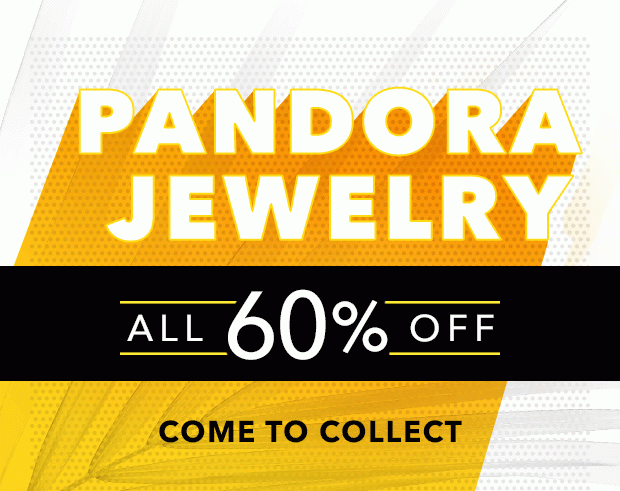 WOW. 60% off all PANDORA Jewelry. WOW.