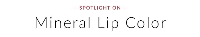 Mineral Lip Color