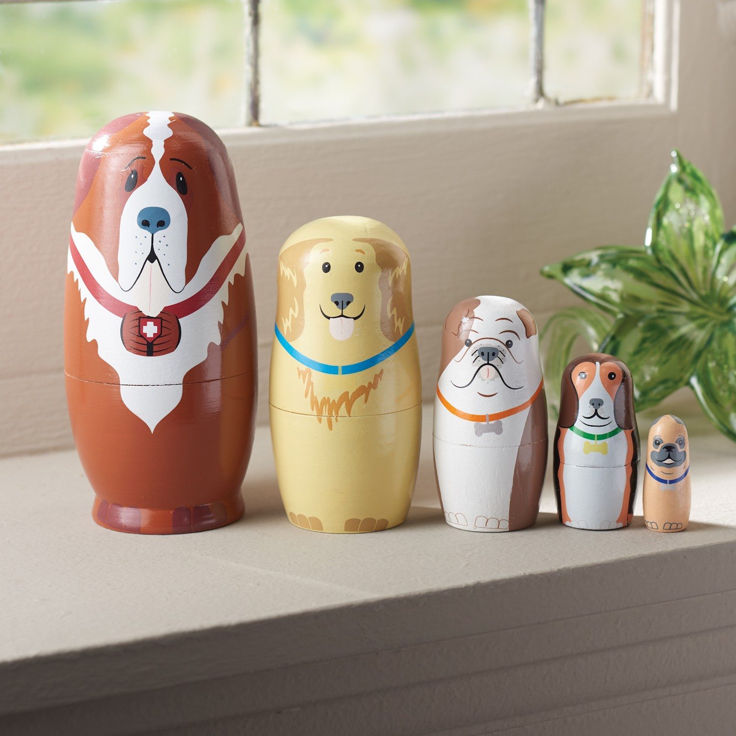 Dog Nesting Dolls Set