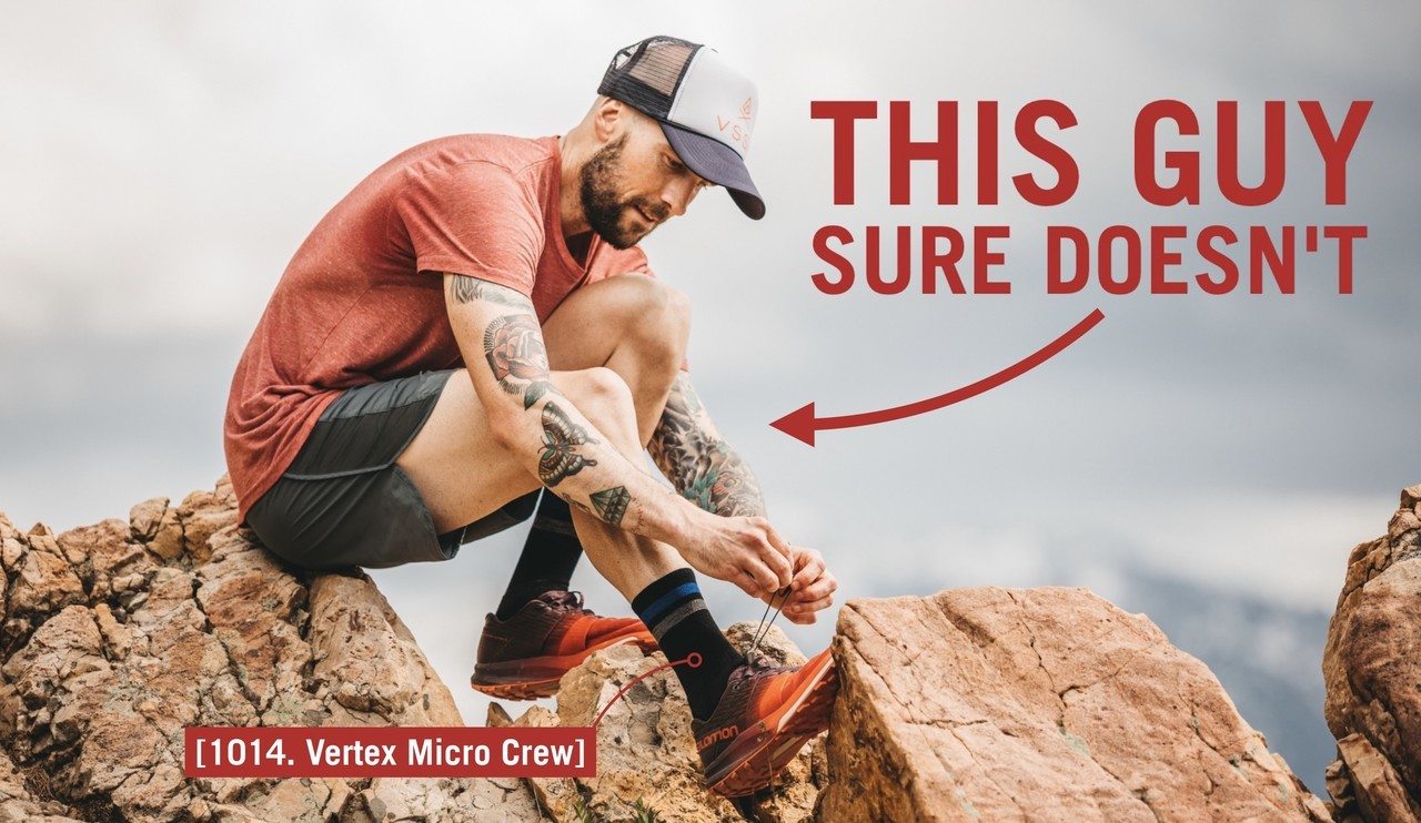 Vertex Micro Crew Sock