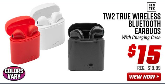 Gentek TW2 True Wireless Bluetooth Earbuds 