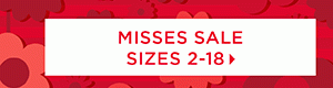 Shop Misses Sale Sizes 2-18