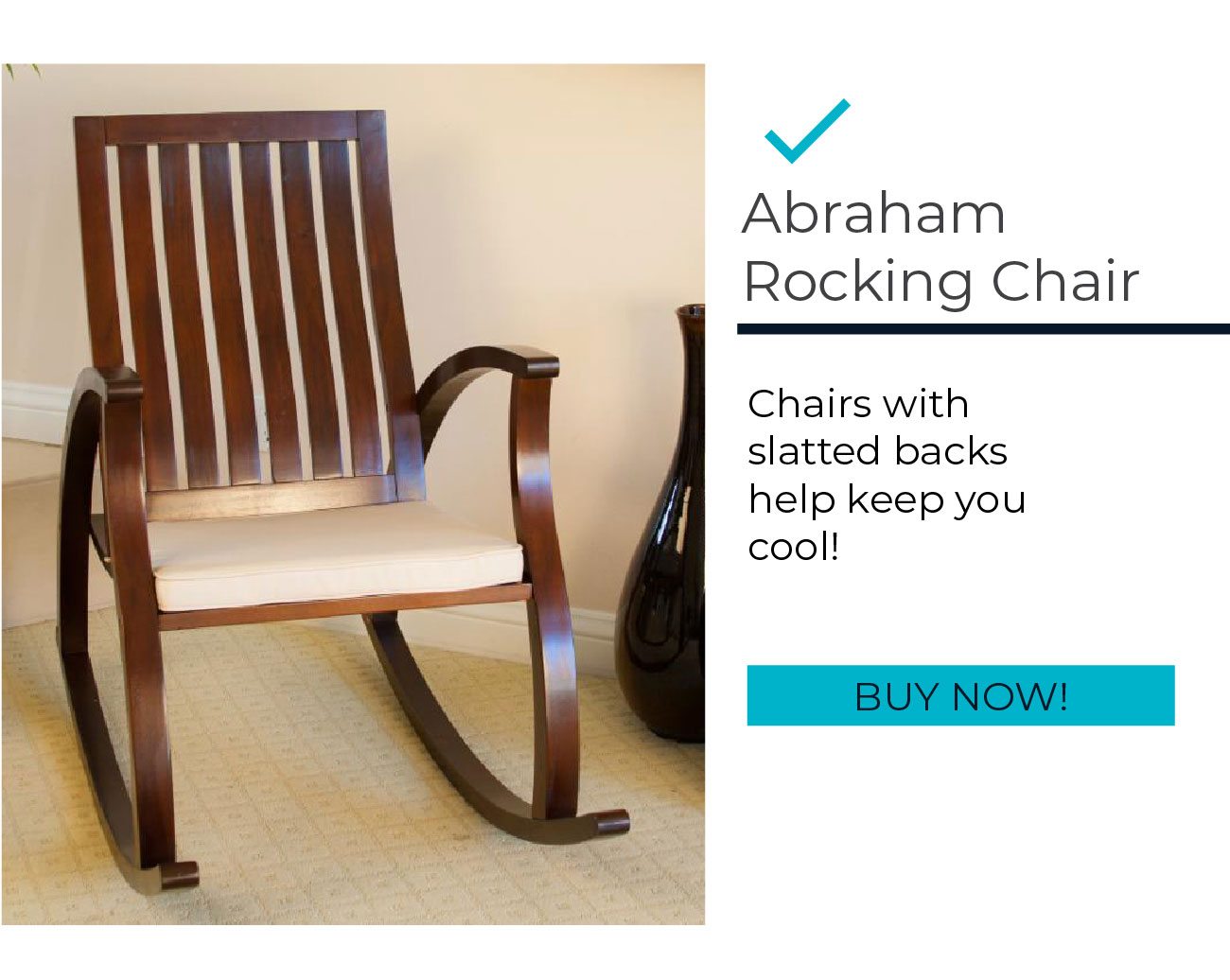 Abraham Indoor Rocking Chair