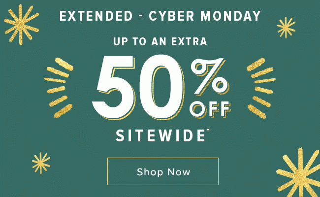 Extended Cyber Monday Savings