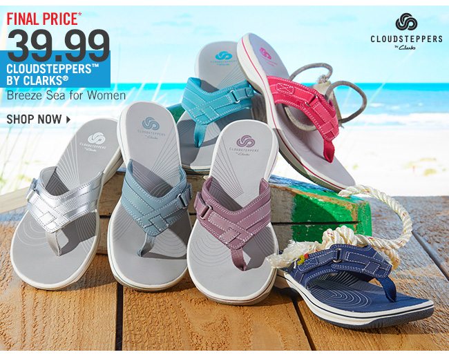 Shop Final Price* 39.99 Cloudsteppers by Clarks Breeze Sea for Women
