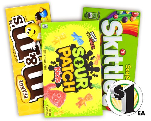 Shop our Selection of $1 Candy!