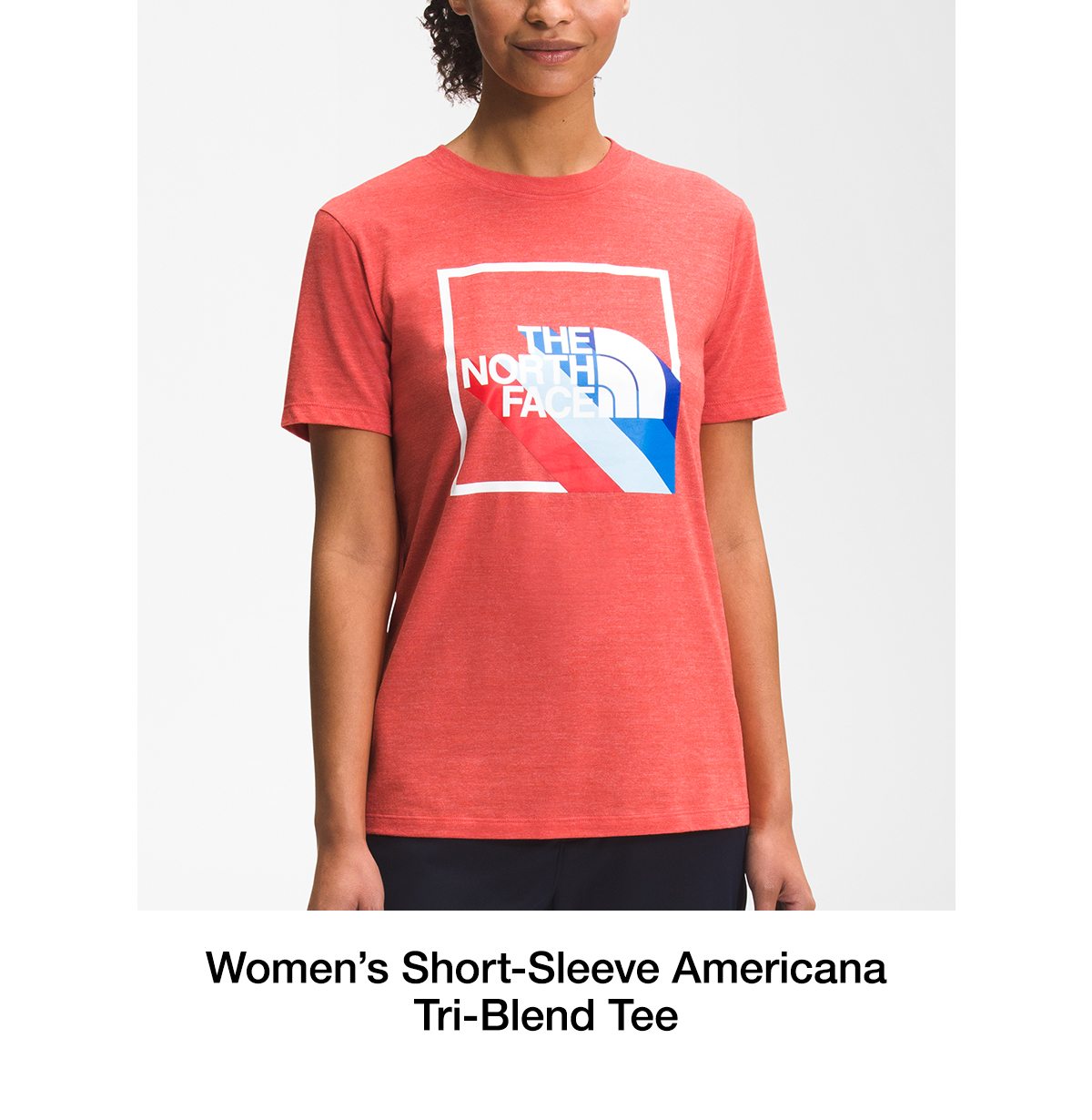 Women’s Short-Sleeve Americana Tri-Blend Tee