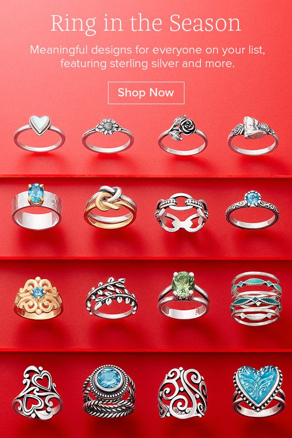 Ring in the Season - Meaningful designs for everyone on your list, featuring sterling silver and more. Shop Now