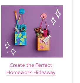 Create the Perfect Homework Hideaway