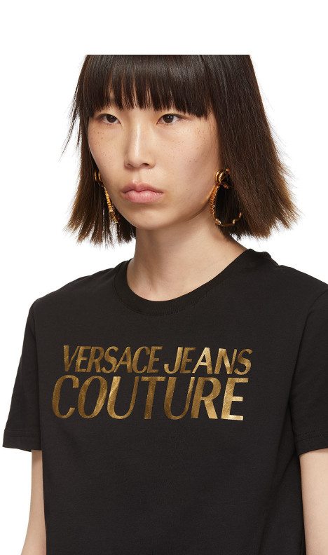 Versace Jeans Couture - Black Logo T-Shirt