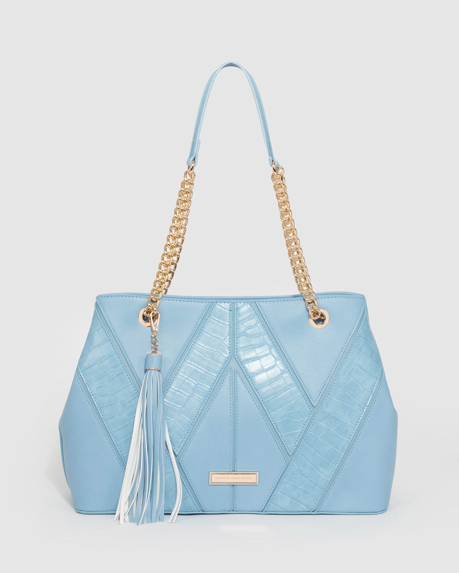 Image of Blue Desiree Tote Bag