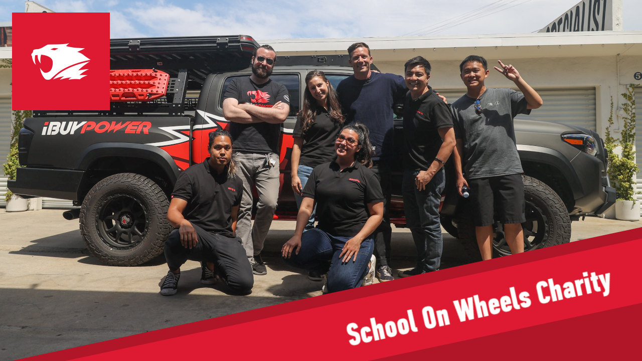 Intel's Rise Shine and Inspire: School on Wheels gets New PCs featuring Ryan Tuerck!