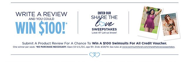 Enter Our Share The Love Sweepstakes