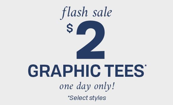 $2 Graphic Tees