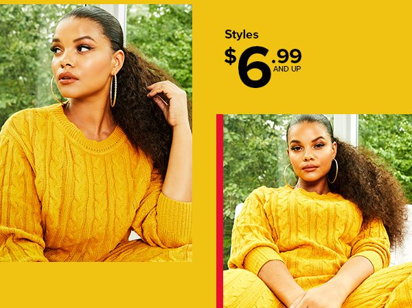 Shop Styles $6.99 and Up