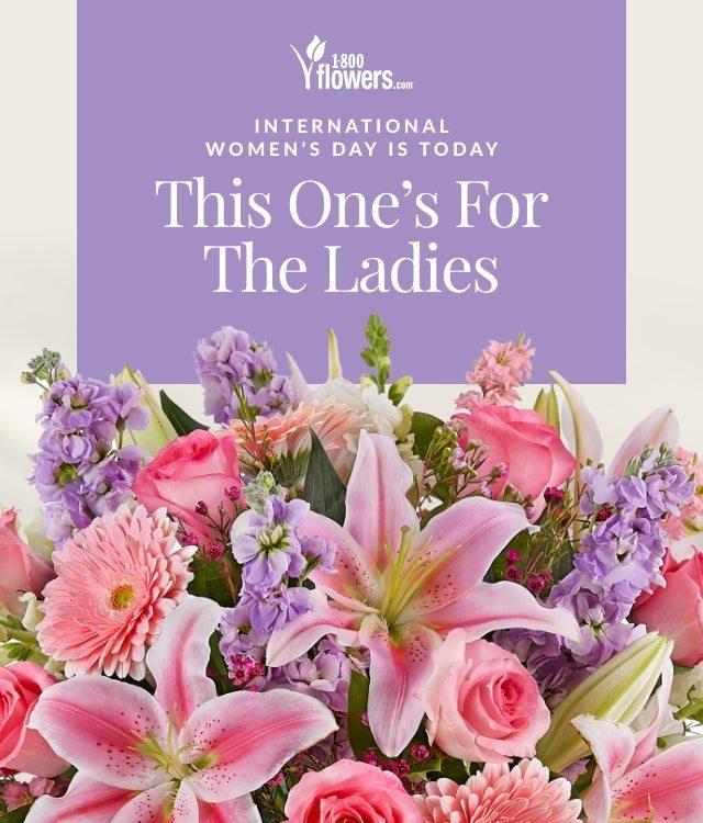 INTERNATIONAL WOMEN'S DAY IS TODAY