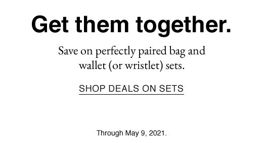 Get them together. SHOP DEALS ON SETS