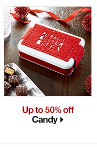 Up to 50% off Candy