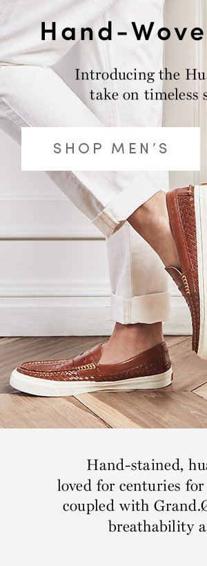 Hand-Woven Huarache | Introducing the Huarache loafer, a new take on timeless summer favorites. | SHOP MEN'S