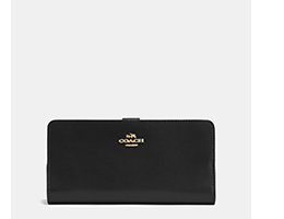 Coach | Black Skinny Wallet