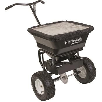 SaltDogg Salt Spreader is extremely durable for professional applications, but isn’t overkill for using at home
