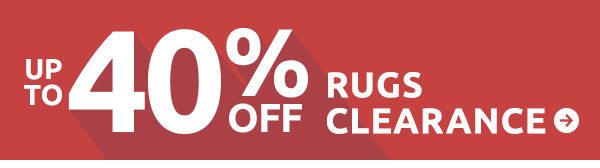 Up to 40% Off Rugs Clearance