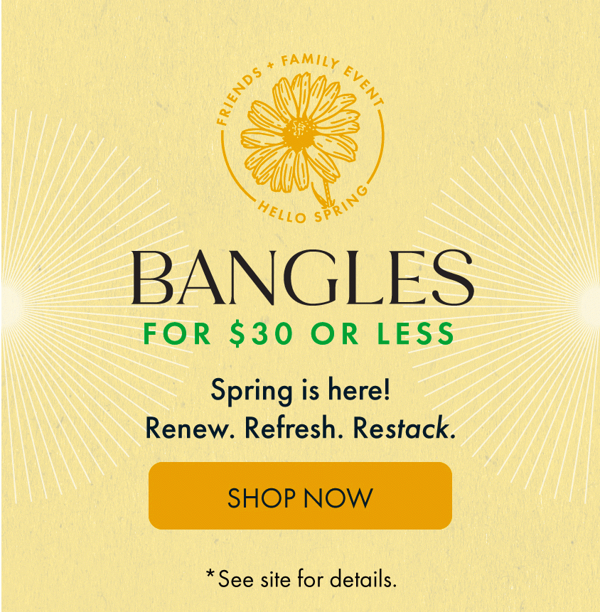 Hello Spring - Friends + Family Event | Shop Now
