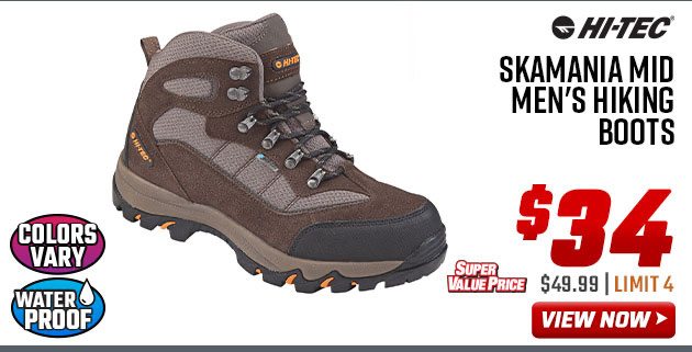 HI-TEC Skamania Mid Waterproof Men's Hiking Boots