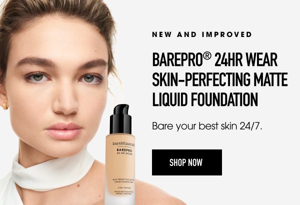 New Barepro 24HR Wear Skin-Perfecting Matte Liquid Foundation