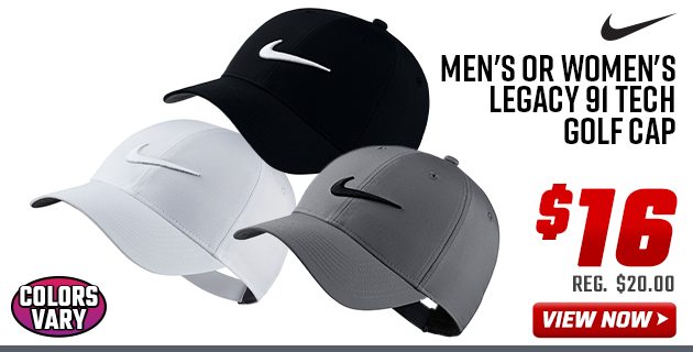 Nike Men's or Women's Legacy 91 Tech Golf Cap
