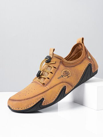 Men Hand Stitching Casual Shoes