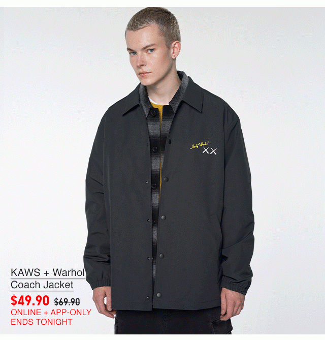 PDP5 - KAWS AND WARHOL COACH JACKET