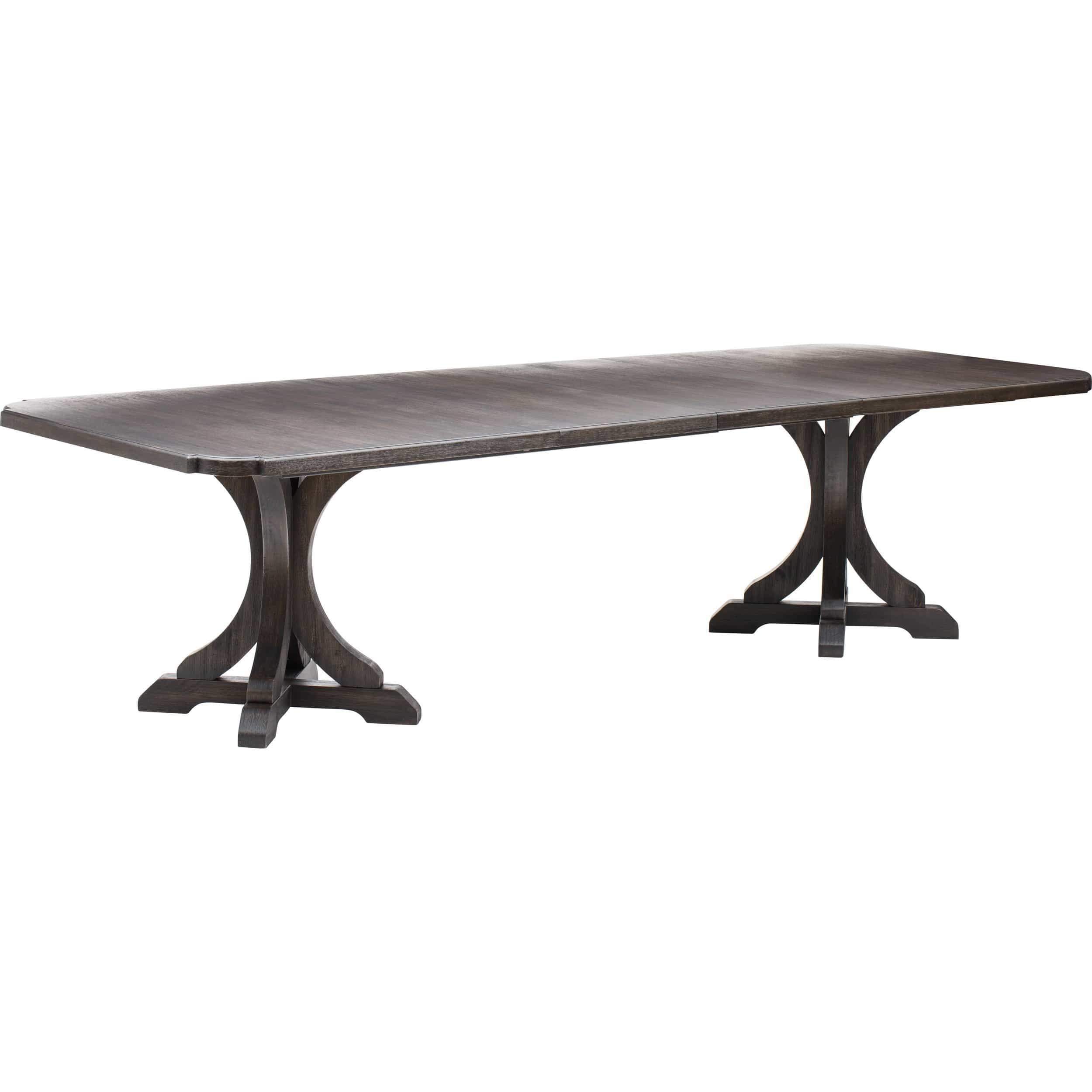 Image of Corsica Rectangular Dining Table, Dark Wood