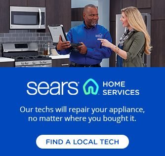 SEARS® HOME SERVICES | Our techs will repair your appliance, no matter where you bought it. | FIND A LOCAL TECH