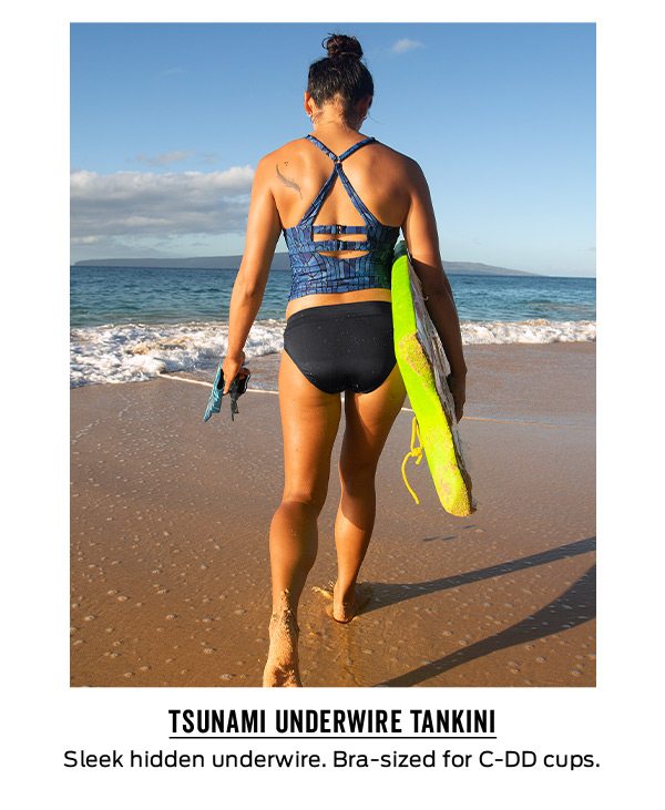 Tsunami Underwire Tankini | Sleek hidden underwire >