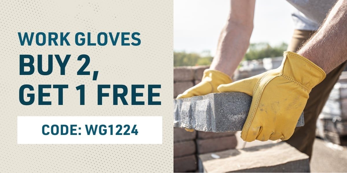 buy 2 get 1 free work gloves