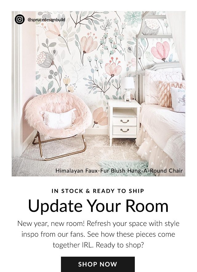 IN STOCK & READY TO SHIP - UPDATE YOUR ROOM - SHOP NOW