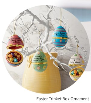 Easter Trinket Box Ornament