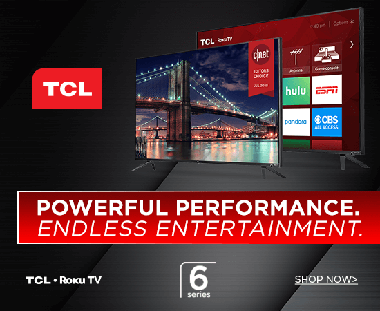 TCL 6-Series 4K UHD LED LCD TV's