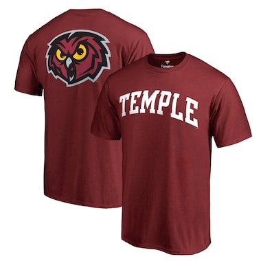 Men's Maroon Temple Owls Primetime T-Shirt