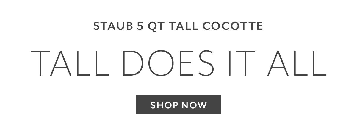 Tall Staub Cocotte
