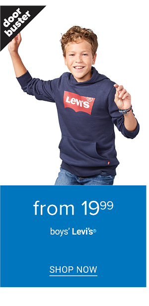 Doorbuster - boys' Levi's from 19.99. Shop Now.