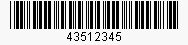 Code: 43512345