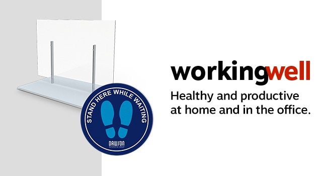 (workingwell lockup) healthy and productive at home and in the office.