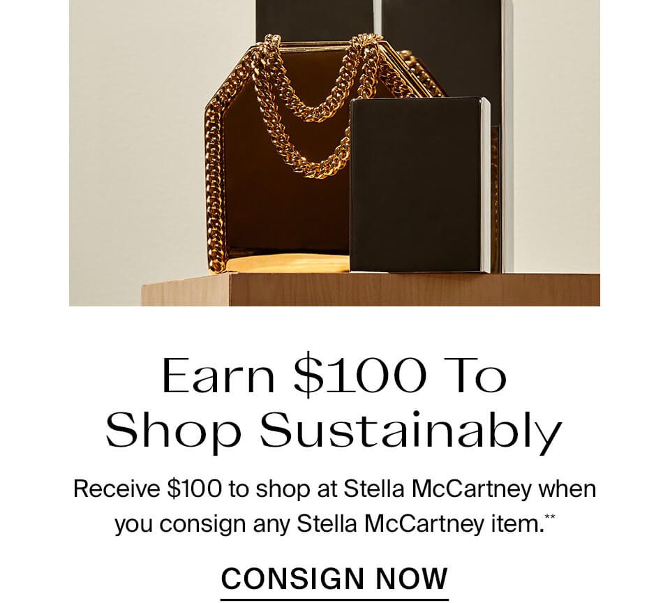 Earn $100 To Shop Sustainably At Stella McCartney**